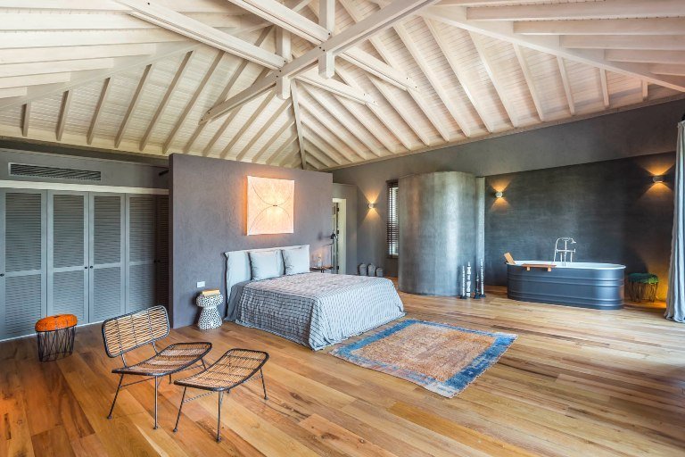 Bodrum villa master bedroom