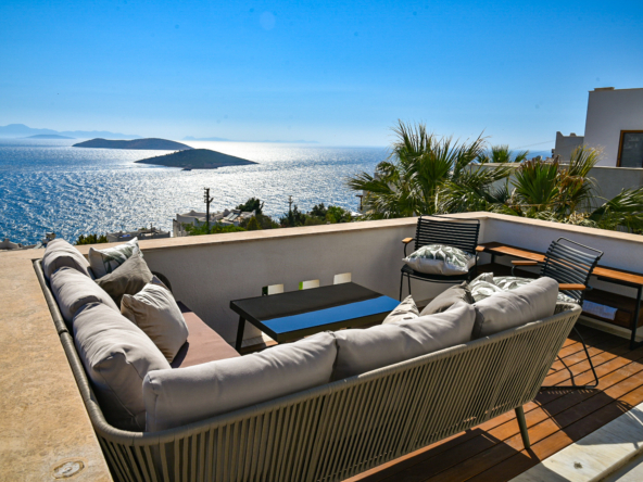 01 Luxury sea view private villa for sale Bodrum Yalikavak 2121