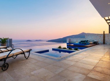 Gorgeous Kalkan villa for sale with infinity pool