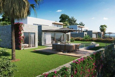 01 Private villa for sale with pool Bodrum 2209